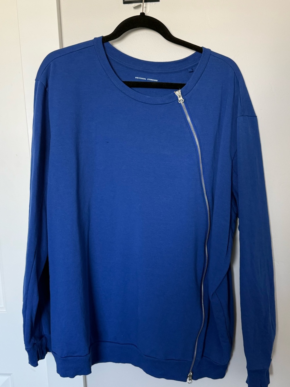 Universal Standard Royal Blue Meridian Sweatshirt
